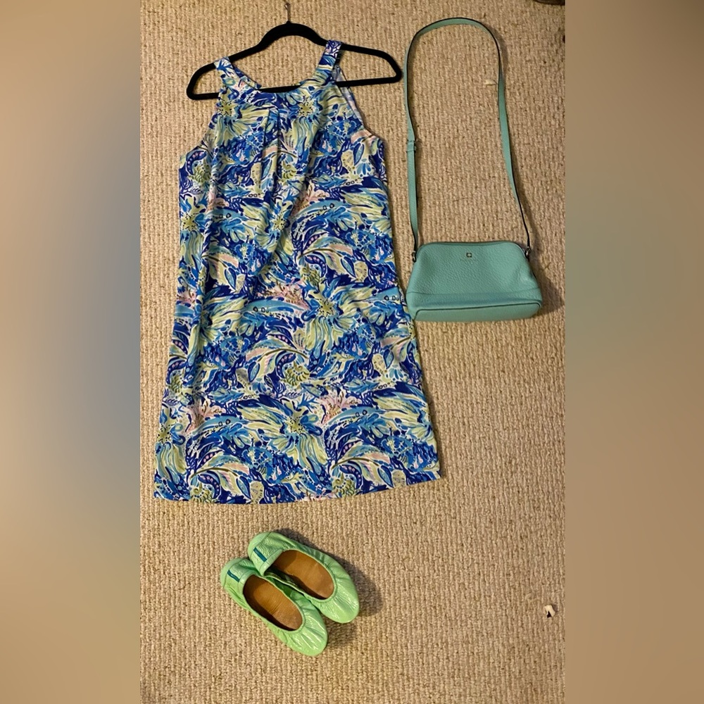 Charlie Paige Size S/P Beachy Day Inspiring  sleeveless shift dress